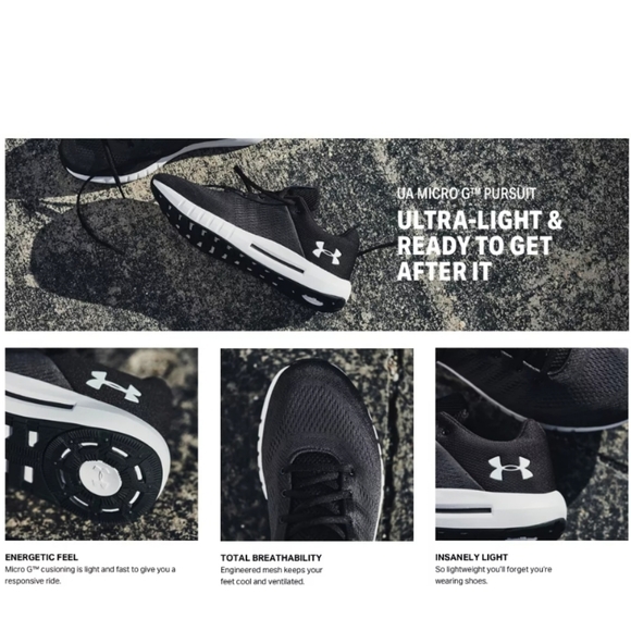 Women's UA Micro G Pursuit - Picture 8 of 8